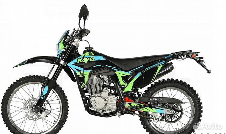 Мотоцикл кроссовый kayo T2 250 enduro 21/18
