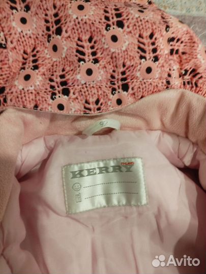 Зимний комбинезон kerry для девочки 92