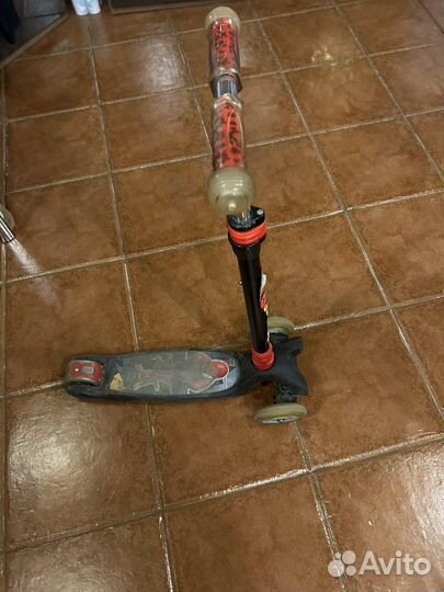 Самокат детский трехколесный бу