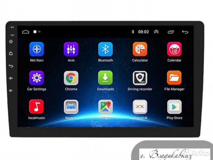 Магнитола 2din.Универсальная 10 дюймов Android 12