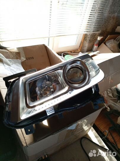 Фара передняя левая Рено megane 2 рестайлинг