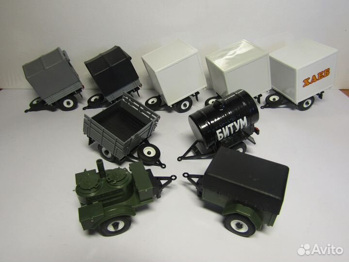 Модели прицепов 1:43