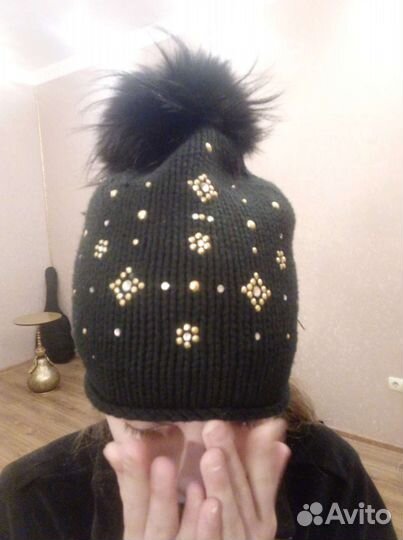 Шапка женская Италия из мериноса