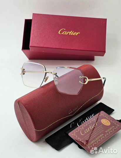 Очки прозрачные Cartier