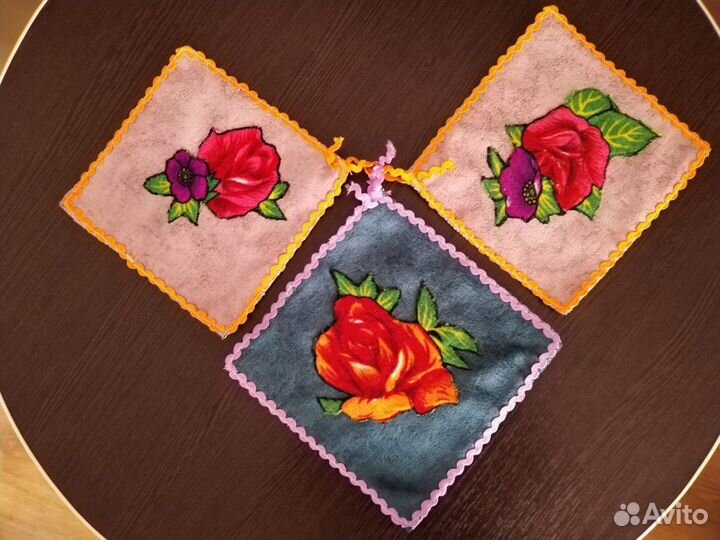 Комплект прихваток ручной работы