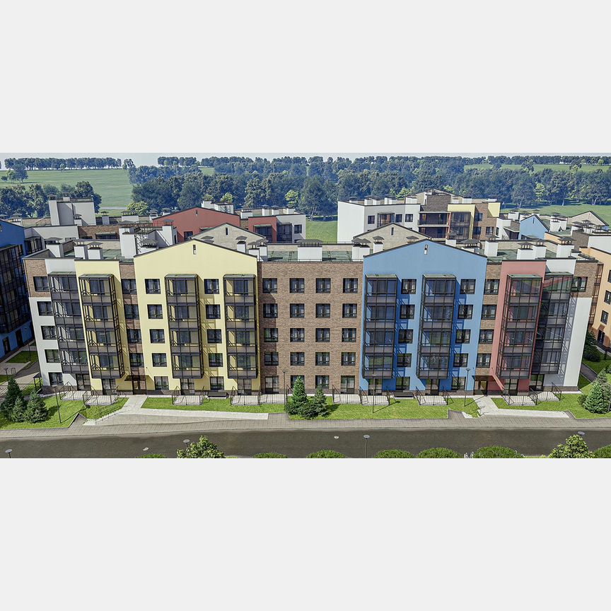 1-к. квартира, 42,4 м², 3/5 эт.