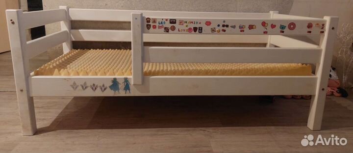 Детская кровать от 3 лет с матрасом бу
