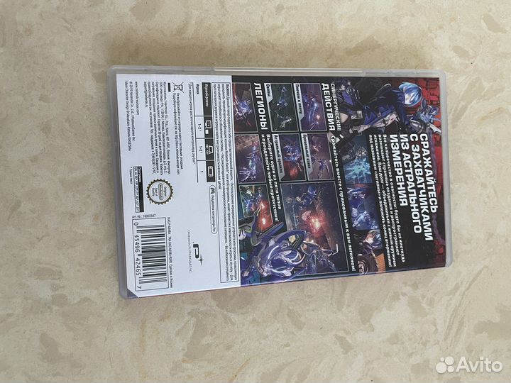 Игра Astral Chain на Nintendo Switch