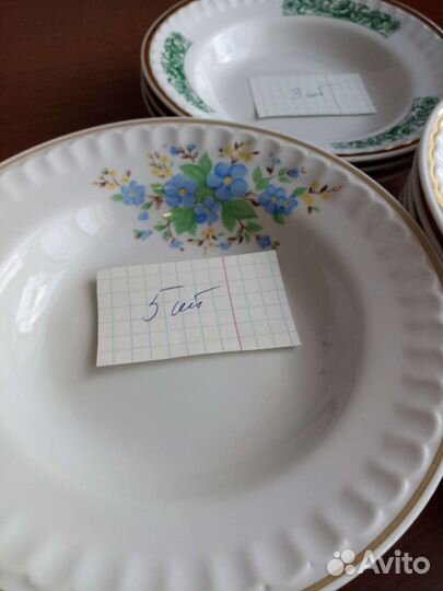 Тарелка п/порционные из СССР