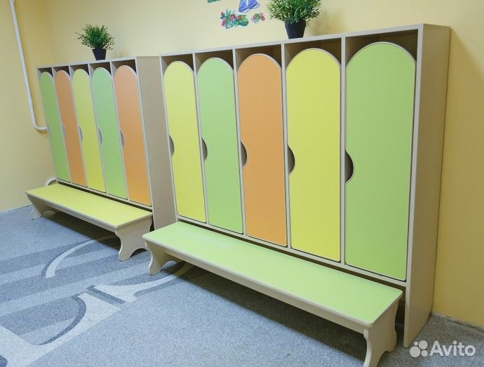 Шкафчики для детских садов