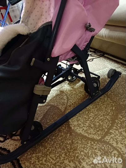 Санки коляска ника 7-1