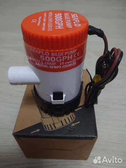 Помпа SeaFlo 500 трюмная 24V