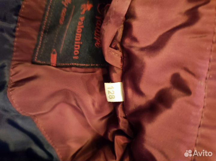 Куртка утепленная рост 128+