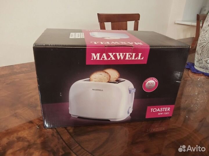 Тостер Maxwell MW-1501