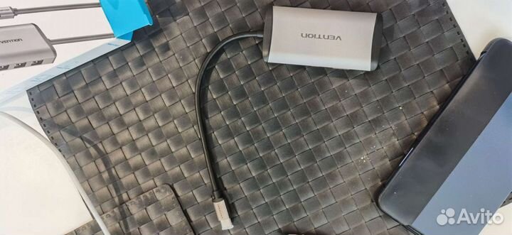 Хаб USB type c - 3 USB 3.0 + micro USB хаб