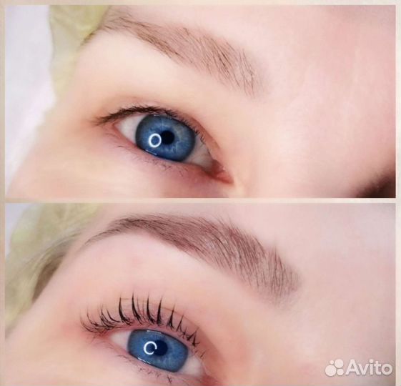 Ламинирование ботокс ресниц и бровей