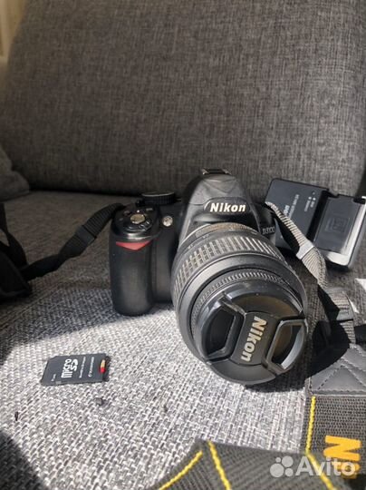 Зеркальный фотоаппарат nikon d3100