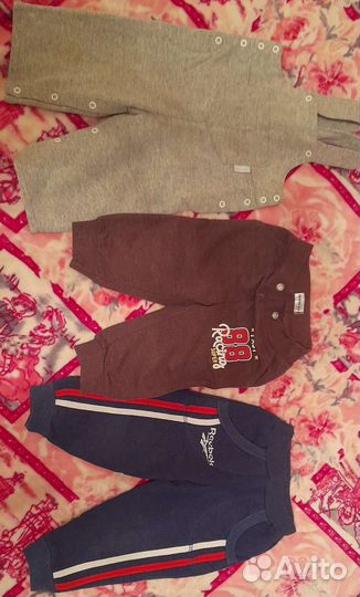 Вещи пакетом на мальчика 74,80