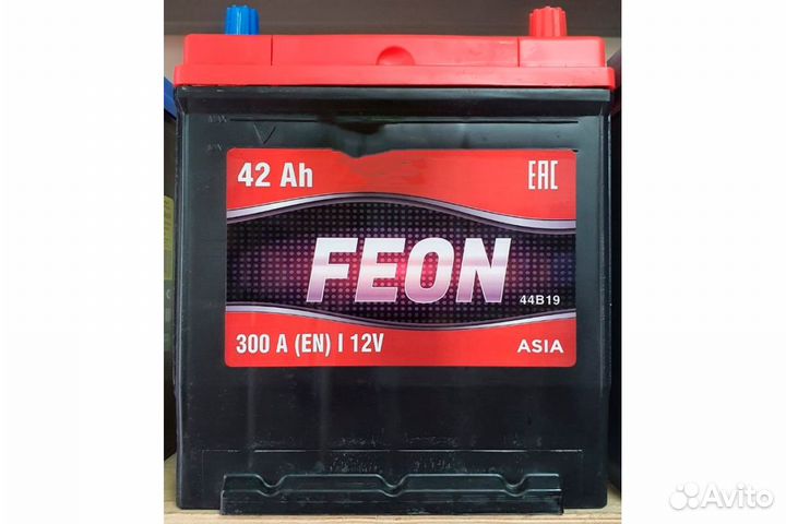 Аккумулятор feon Asia 42Ah 300A Оп