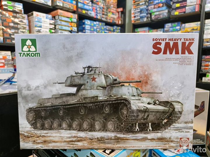 Takom 2112 тяжелый танк смк 1/35