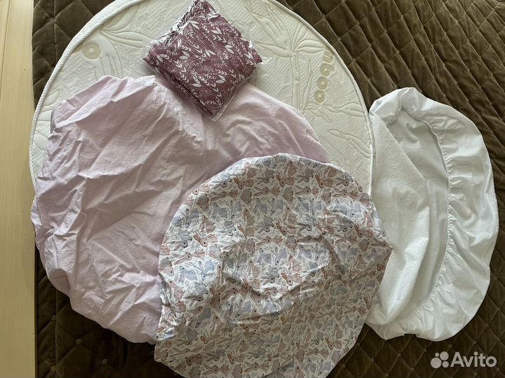 Матрас круглый детский