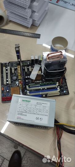 Комплект 775 с xeon e5450