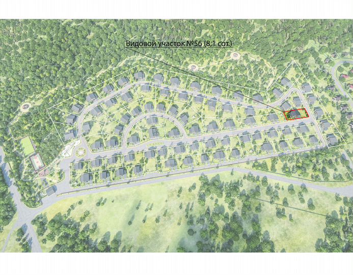 Участок 8,1 сот. (СНТ, ДНП)