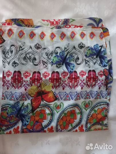 Платок женский Индия, вискоза 100х100