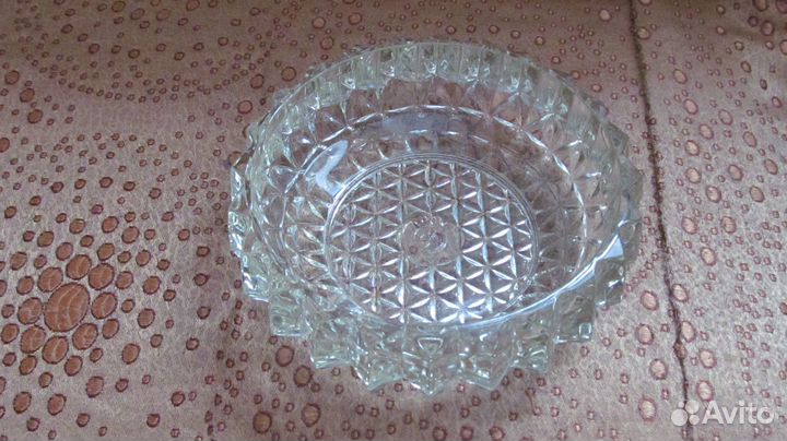 Пепельница СССР. Хрусталь