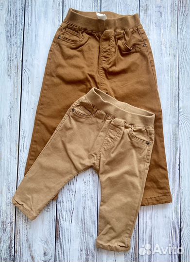 Штаны H&M новые 68, 74, 80,92