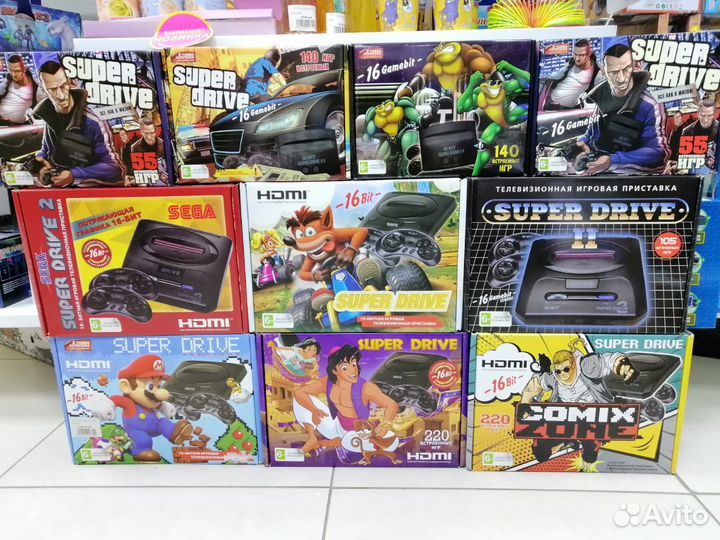 Игровые приставки Dendy, Sega, Hamy с гарантией