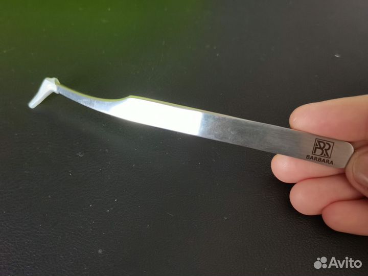 Пинцет для наращивания ресниц Barbara