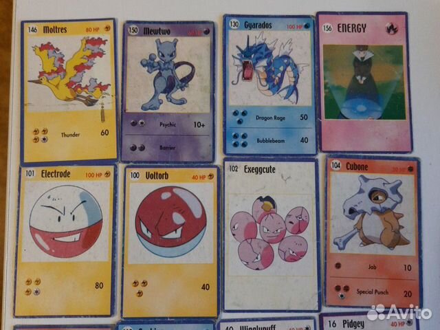 Карточки покемон Pokemon купить в Москве | Хобби и отдых | Авито