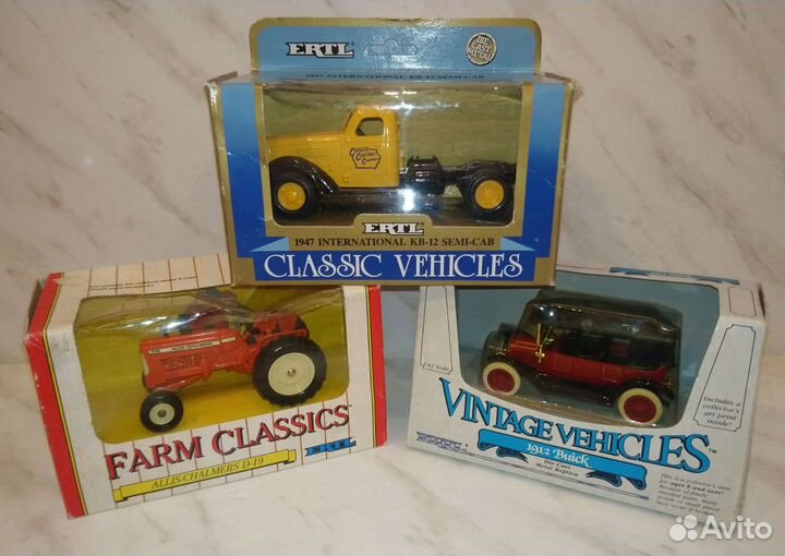 Модели Ertl, Yat Ming и Del Prado. (1/43)