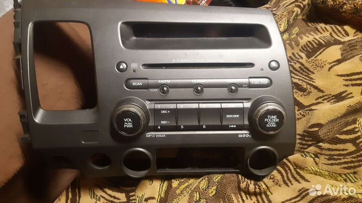Магнитола honda civic 4d