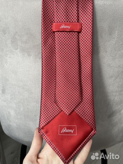 Галстук Brioni красный
