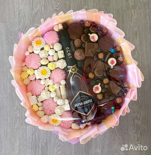 Шоколад, съедобные букеты
