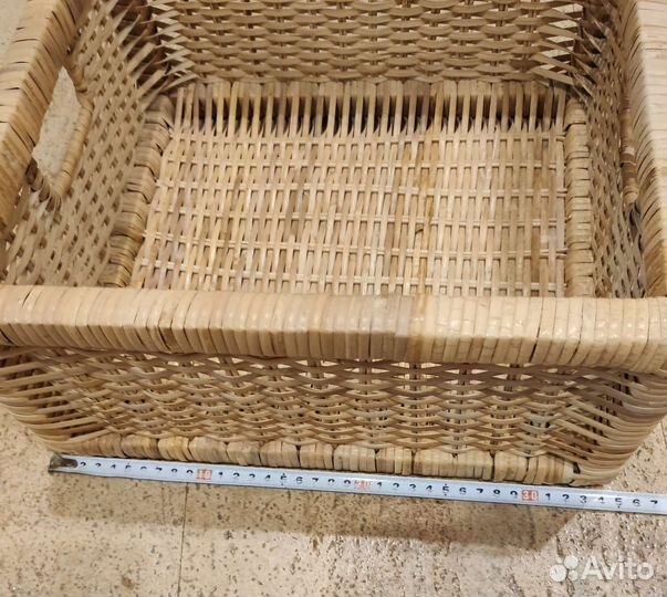 Корзины плетеные IKEA 2 шт