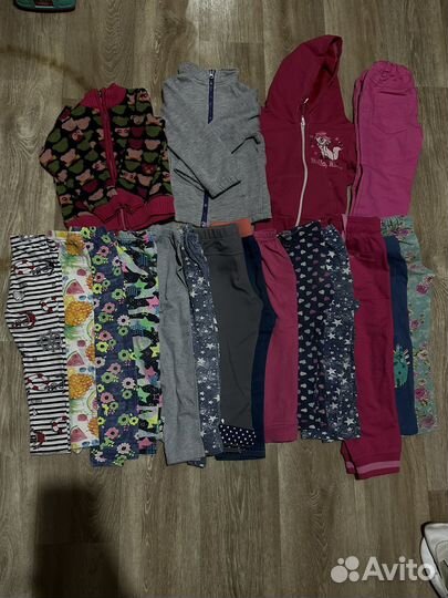 Вещи пакетом для девочки 98 104