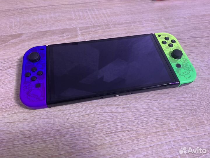 Nintendo switch oled splatoon 3 edition