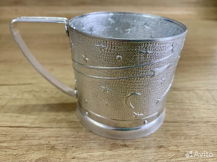 Подстаканник со стаканом СССР