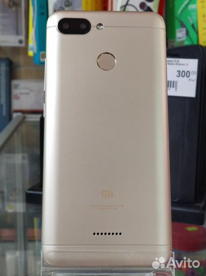 Xiaomi Redmi 6, 4/64 ГБ