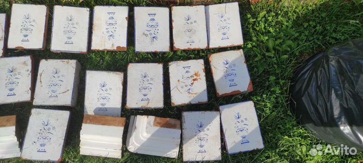 Изразец печной, конец 19века, цена