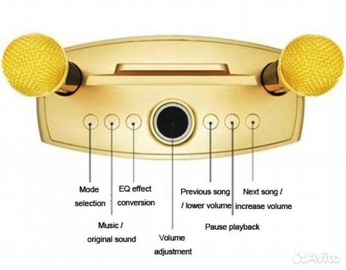Домашняя беспроводная караоке система Magic Karaok