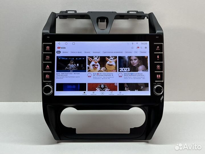 Магнитола Geely Emgrand EC7 + физические кнопки