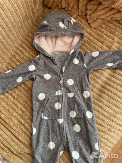 Флисовые комбинезоны