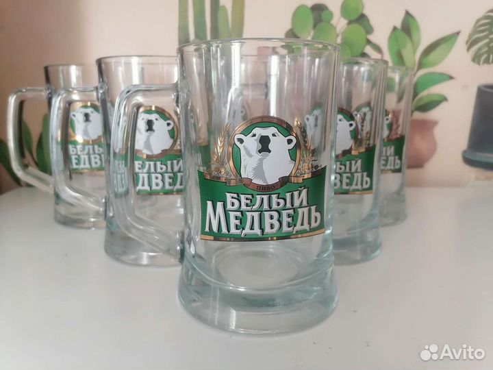 Пивные кружки 0.5 6 штук