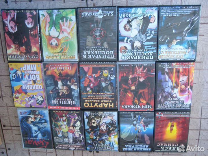Лучшее из мира Аниме на двд дисках
