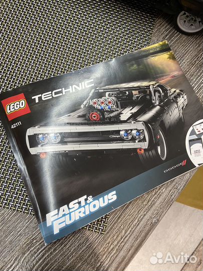 Lego technic 42111 dodge charger доминика торетто