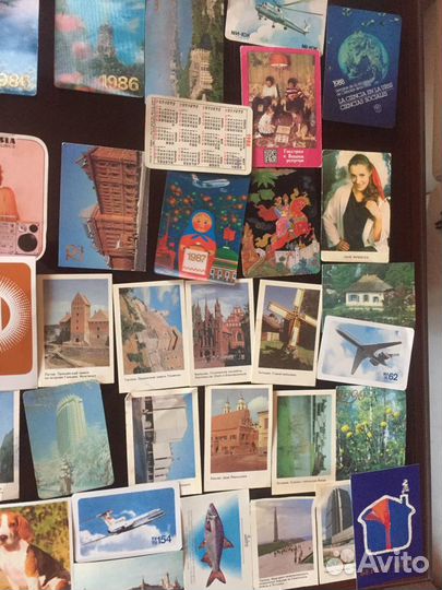 Карманные Календарики 70-80х годов СССР